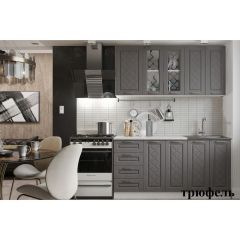 АГАВА Кухонный гарнитур (модульный) Трюфель в Воткинске - votkinsk.mebel24.online | фото