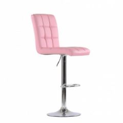 Барный стул Barneo N-48 Kruger нежно-розовый в Воткинске - votkinsk.mebel24.online | фото