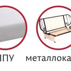 Диван Аккордеон 1400 (без подлокотников) в Воткинске - votkinsk.mebel24.online | фото 3