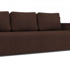 Диван Алиса 4 Shaggy CHOCOLATE - Teos Black в Воткинске - votkinsk.mebel24.online | фото