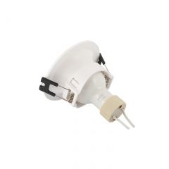 DK3024-WH Встраиваемый светильник, IP 20, 10 Вт, GU5.3, LED, белый, пластик в Воткинске - votkinsk.mebel24.online | фото 2