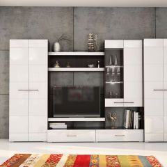 Фиеста №15 Комод с 6ю ящ (Венге/Белый глянец) в Воткинске - votkinsk.mebel24.online | фото 2