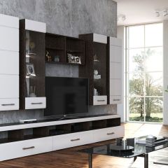 Фиеста №15 Комод с 6ю ящ (Венге/Белый глянец) в Воткинске - votkinsk.mebel24.online | фото 3