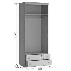 ФОРСАЖ Шкаф комбинированный (с ящ. 2-створчатый) в Воткинске - votkinsk.mebel24.online | фото 5