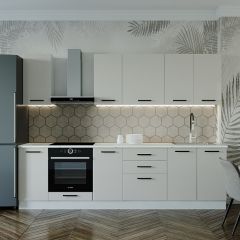 Кухонный гарнитур Шампань 2800 (Стол. 26мм) в Воткинске - votkinsk.mebel24.online | фото