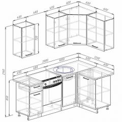 Кухонный гарнитур угловой Пайн 2000х1200 (Стол. 26мм) в Воткинске - votkinsk.mebel24.online | фото 2