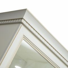 Гостиная Эльмира (модульная) Белая в Воткинске - votkinsk.mebel24.online | фото 2