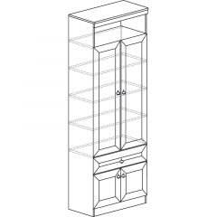 Гостиная Инна 4 Денвер темный в Воткинске - votkinsk.mebel24.online | фото 7