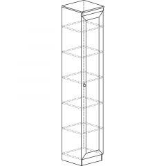Гостиная Инна 5 Денвер темный в Воткинске - votkinsk.mebel24.online | фото 2