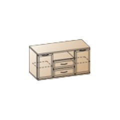 Гостиная Карина Композиция 13 (Гикори Джексон светлый) в Воткинске - votkinsk.mebel24.online | фото 5