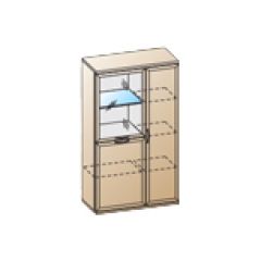 Гостиная Карина Композиция 5 (Гикори Джексон светлый) в Воткинске - votkinsk.mebel24.online | фото 2