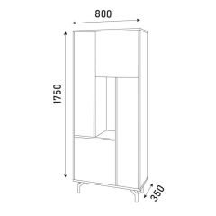 Гостиная Лабиринт (Модульная) в Воткинске - votkinsk.mebel24.online | фото 9