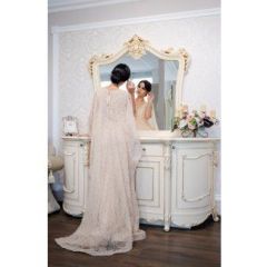Комод Джоконда + зеркало (крем глянец) в Воткинске - votkinsk.mebel24.online | фото 3