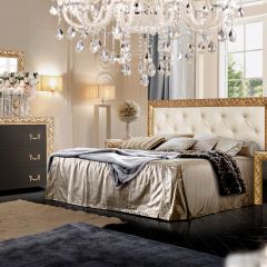 Комод Тиффани Premium черная/золото (ТФКМ-1(П) в Воткинске - votkinsk.mebel24.online | фото 2