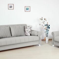 Комплект Роуз ТД 414 диван-кровать + кресло + комплект подушек в Воткинске - votkinsk.mebel24.online | фото 1