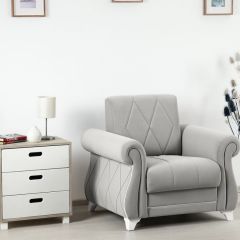 Комплект Роуз ТД 414 диван-кровать + кресло + комплект подушек в Воткинске - votkinsk.mebel24.online | фото 2