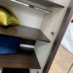 КРАФТ Спальный гарнитур (модульный) белый/венге в Воткинске - votkinsk.mebel24.online | фото 9