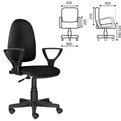 Кресло BRABIX "Prestige Ergo MG-311" (кожзам, черное) 531877 в Воткинске - votkinsk.mebel24.online | фото 2