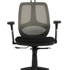 Кресло BRABIX "Saturn ER-400" (черное/серое) 530871 в Воткинске - votkinsk.mebel24.online | фото 4