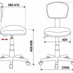 Кресло Бюрократ CH-299/G/15-48 серый в Воткинске - votkinsk.mebel24.online | фото 3