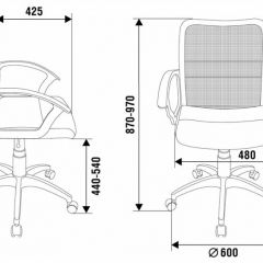 Кресло Бюрократ CH-590/BLACK в Воткинске - votkinsk.mebel24.online | фото 5