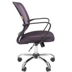 Кресло для оператора CHAIRMAN 698 хром (ткань TW 12/сетка TW 04) в Воткинске - votkinsk.mebel24.online | фото 3