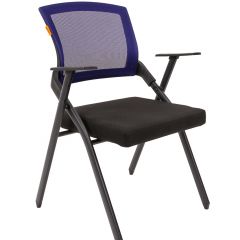 Кресло для посетителей CHAIRMAN NEXX (ткань стандарт черный/сетка DW-61) в Воткинске - votkinsk.mebel24.online | фото