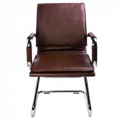Кресло для посетителя Бюрократ CH-993-Low-V/Brown коричневый в Воткинске - votkinsk.mebel24.online | фото 4