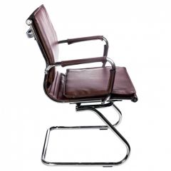 Кресло для посетителя Бюрократ CH-993-Low-V/Brown коричневый в Воткинске - votkinsk.mebel24.online | фото 2