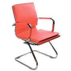 Кресло для посетителя Бюрократ CH-993-Low-V/Red красный в Воткинске - votkinsk.mebel24.online | фото