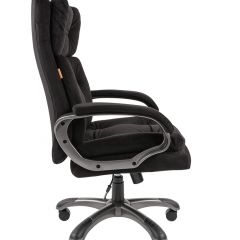 Кресло для руководителя  CHAIRMAN 442 (ткань черная) в Воткинске - votkinsk.mebel24.online | фото 3