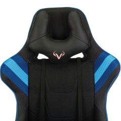 Кресло игровое Бюрократ VIKING 4 AERO BLUE черный/синий в Воткинске - votkinsk.mebel24.online | фото 6
