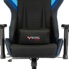 Кресло игровое Бюрократ VIKING 4 AERO BLUE черный/синий в Воткинске - votkinsk.mebel24.online | фото 7