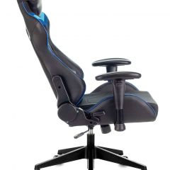 Кресло игровое Бюрократ VIKING 4 AERO BLUE черный/синий в Воткинске - votkinsk.mebel24.online | фото 2