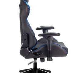 Кресло игровое Бюрократ VIKING 4 AERO BLUE черный/синий в Воткинске - votkinsk.mebel24.online | фото 8
