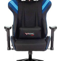 Кресло игровое Бюрократ VIKING 4 AERO BLUE черный/синий в Воткинске - votkinsk.mebel24.online | фото 3