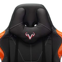 Кресло игровое Бюрократ VIKING 5 AERO ORANGE черный/оранжевый в Воткинске - votkinsk.mebel24.online | фото 6