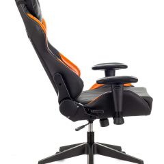 Кресло игровое Бюрократ VIKING 5 AERO ORANGE черный/оранжевый в Воткинске - votkinsk.mebel24.online | фото 2