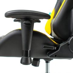 Кресло игровое Бюрократ VIKING 5 AERO YELLOW черный/желтый в Воткинске - votkinsk.mebel24.online | фото 5