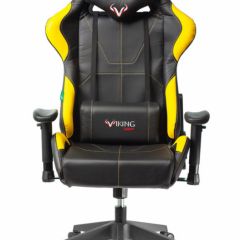Кресло игровое Бюрократ VIKING 5 AERO YELLOW черный/желтый в Воткинске - votkinsk.mebel24.online | фото 3