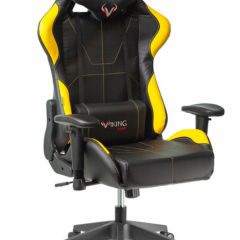 Кресло игровое Бюрократ VIKING 5 AERO YELLOW черный/желтый в Воткинске - votkinsk.mebel24.online | фото