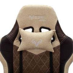 Кресло игровое Бюрократ VIKING 7 KNIGHT BR FABRIC коричневый/бежевый в Воткинске - votkinsk.mebel24.online | фото 6