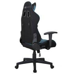 Кресло компьютерное BRABIX "GT Racer GM-100" (черное/голубое) 531818 в Воткинске - votkinsk.mebel24.online | фото 7
