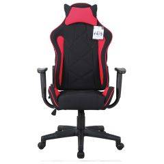 Кресло компьютерное BRABIX GT Racer GM-101 + подушка (ткань) черное/красное (531820) в Воткинске - votkinsk.mebel24.online | фото 3