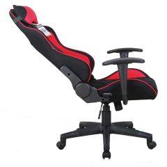 Кресло компьютерное BRABIX GT Racer GM-101 + подушка (ткань) черное/красное (531820) в Воткинске - votkinsk.mebel24.online | фото 5
