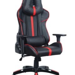 Кресло компьютерное BRABIX "GT Carbon GM-120" (черное/красное) 531931 в Воткинске - votkinsk.mebel24.online | фото