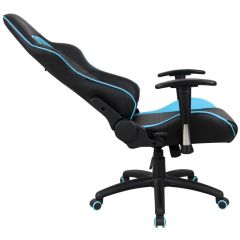 Кресло компьютерное BRABIX "GT Master GM-110" (черное/голубое) 531928 в Воткинске - votkinsk.mebel24.online | фото 5