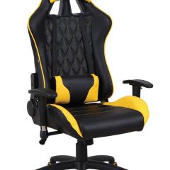 Кресло компьютерное BRABIX "GT Master GM-110" (черное/желтое) 531927 в Воткинске - votkinsk.mebel24.online | фото