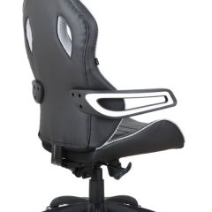 Кресло компьютерное BRABIX "Techno Pro GM-003" (черное/серое, вставки серые) 531814 в Воткинске - votkinsk.mebel24.online | фото 4