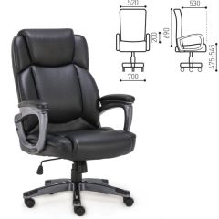 Кресло офисное BRABIX PREMIUM "Favorite EX-577" (черное) 531934 в Воткинске - votkinsk.mebel24.online | фото 2
